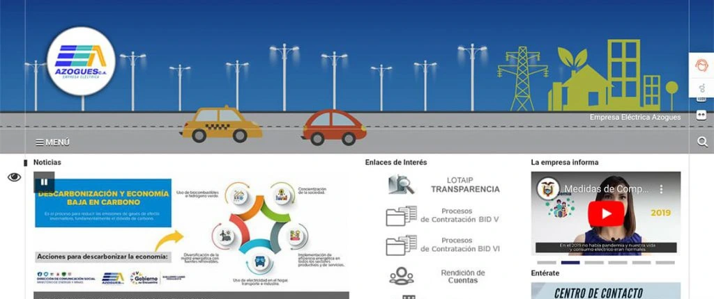 Consultar planilla de luz Azogues